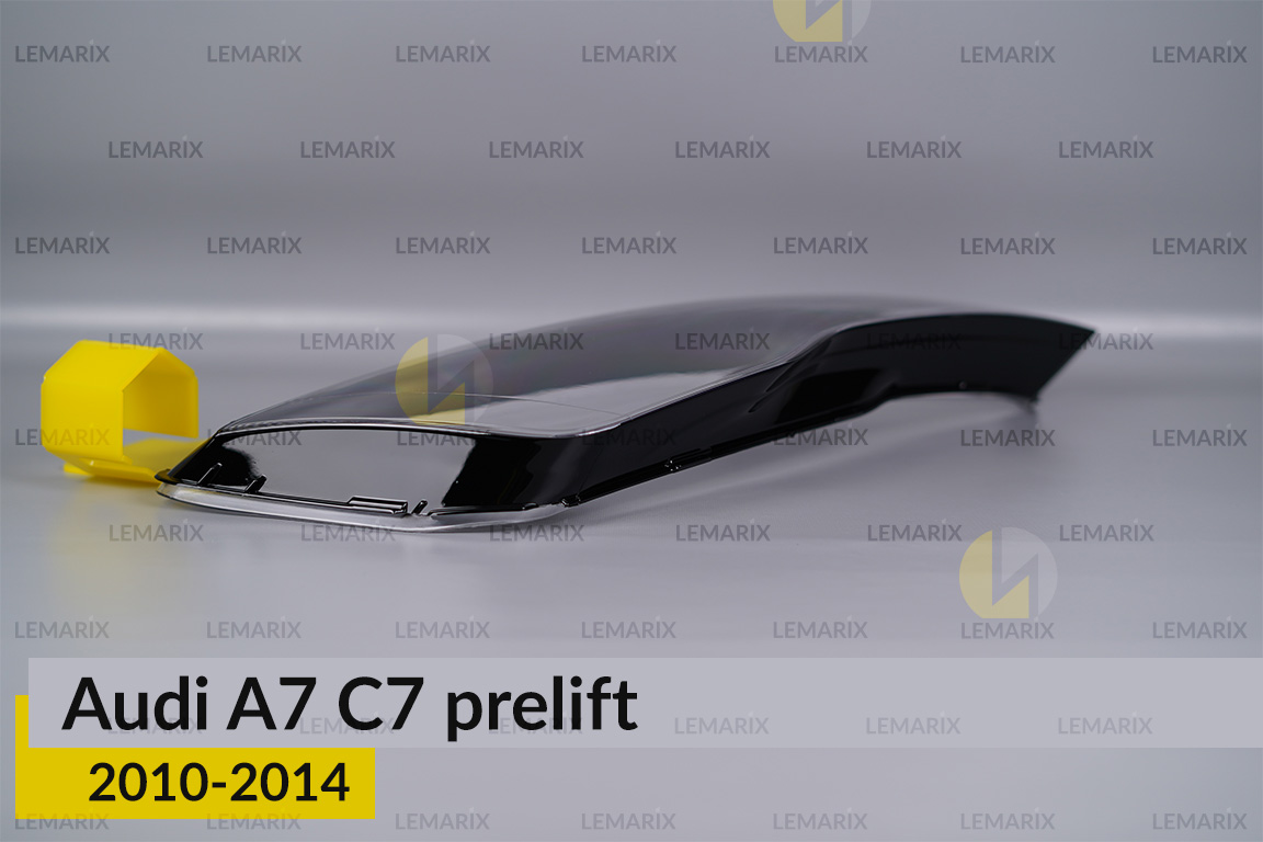 Скло фари Audi A7 C7 (2010-2014) дорест праве