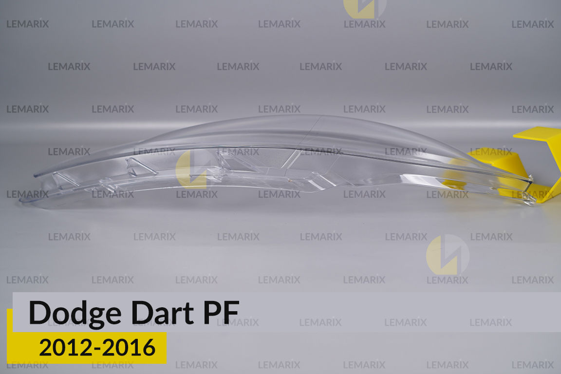 Скло фари Dodge Dart PF (2012-2016) праве
