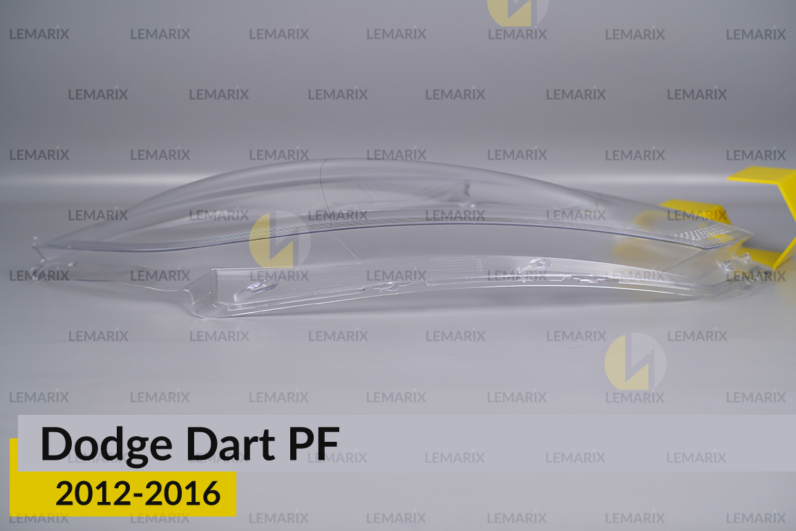 Скло фари Dodge Dart PF (2012-2016) праве