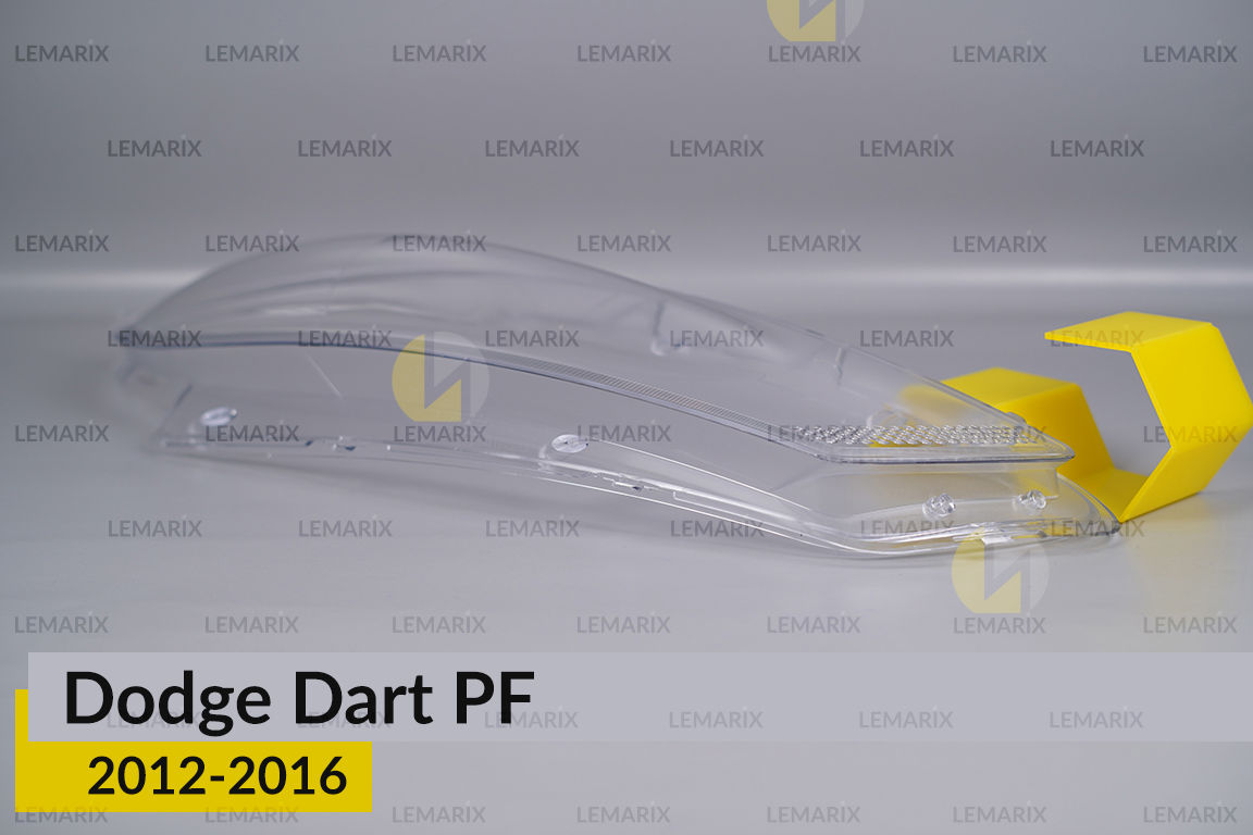 Скло фари Dodge Dart PF (2012-2016) праве