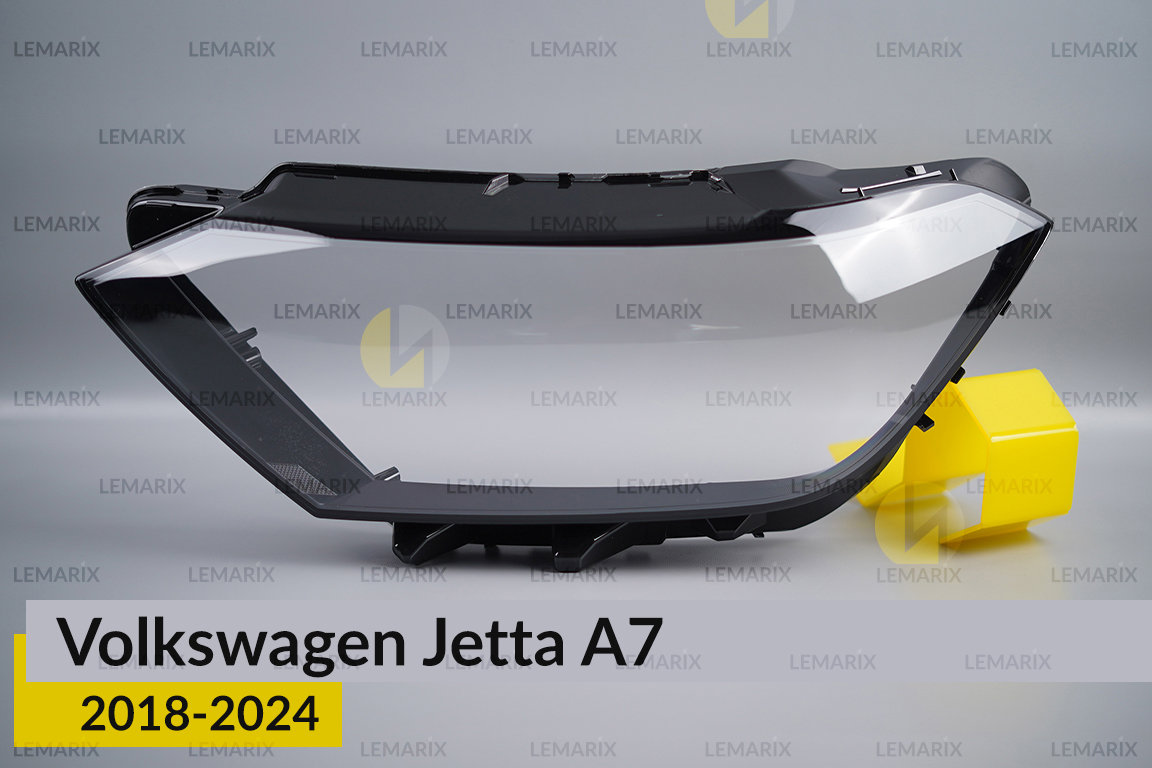 Скло фари VW Volkswagen Jetta A7 (2018-2024) ліве