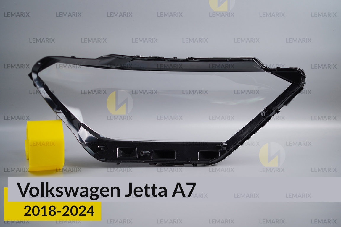 Скло фари VW Volkswagen Jetta A7 (2018-2024) ліве