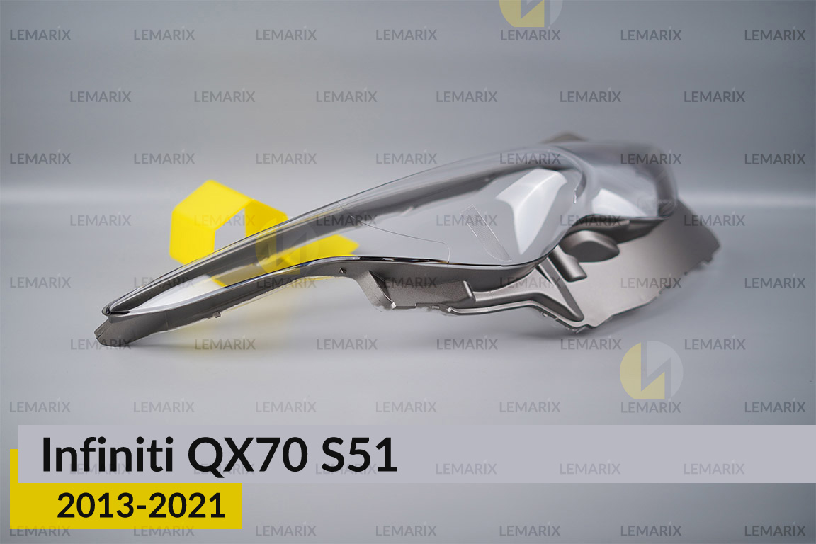 Скло фари Infiniti QX70 S51 (2013-2021) праве