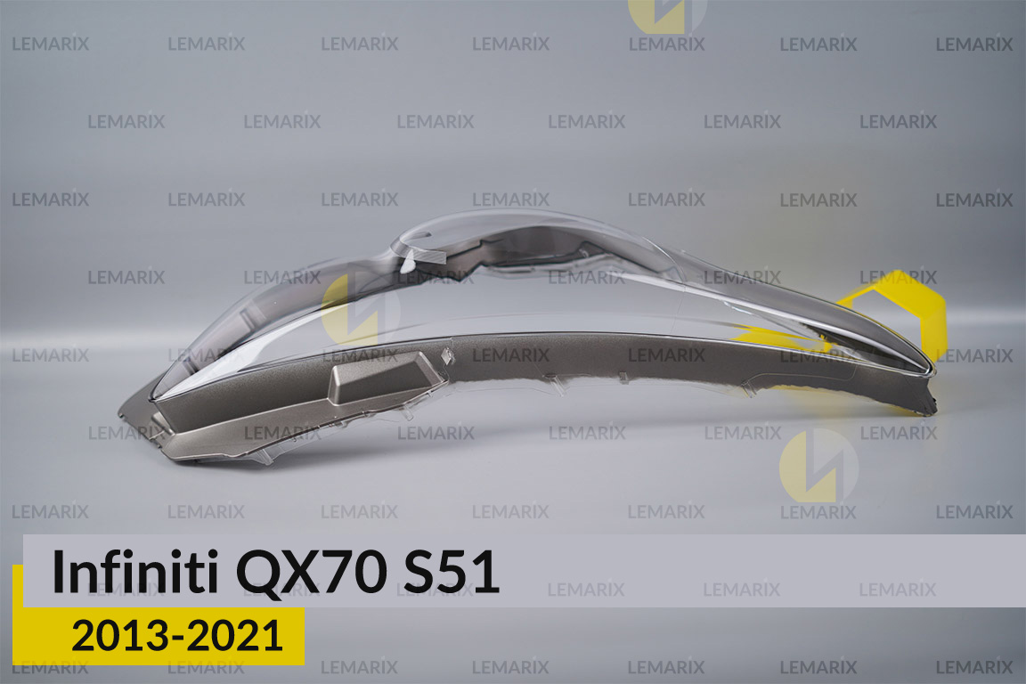 Скло фари Infiniti QX70 S51 (2013-2021) праве