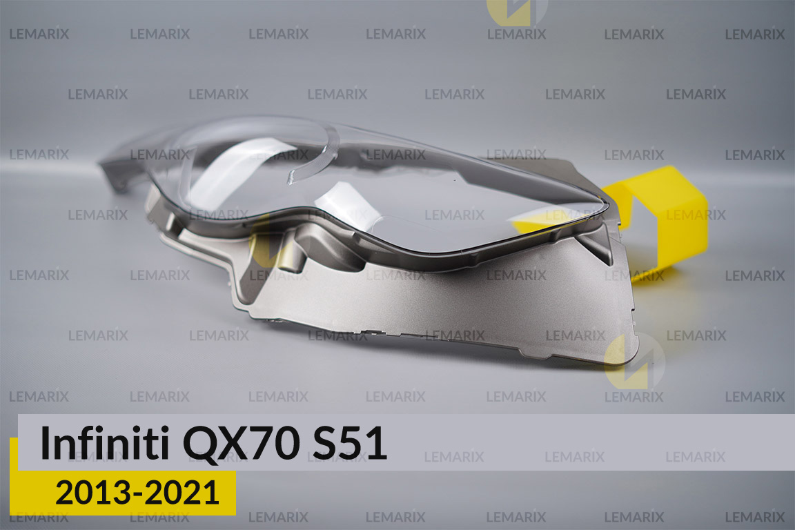 Скло фари Infiniti QX70 S51 (2013-2021) праве