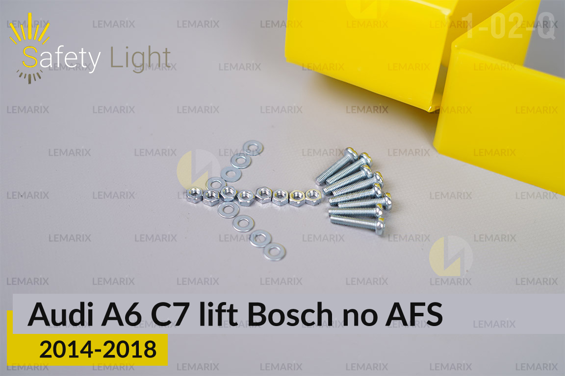 Перехідна рамка для Audi A6 C7 Bosch no AFS (2014-2018) рест