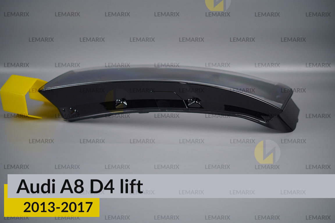 Скло фари Audi A8 D4 (2013-2017) рест ліве