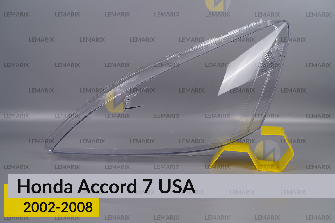 Скло фари Honda Accord 7 USA (2002-2008) ліве