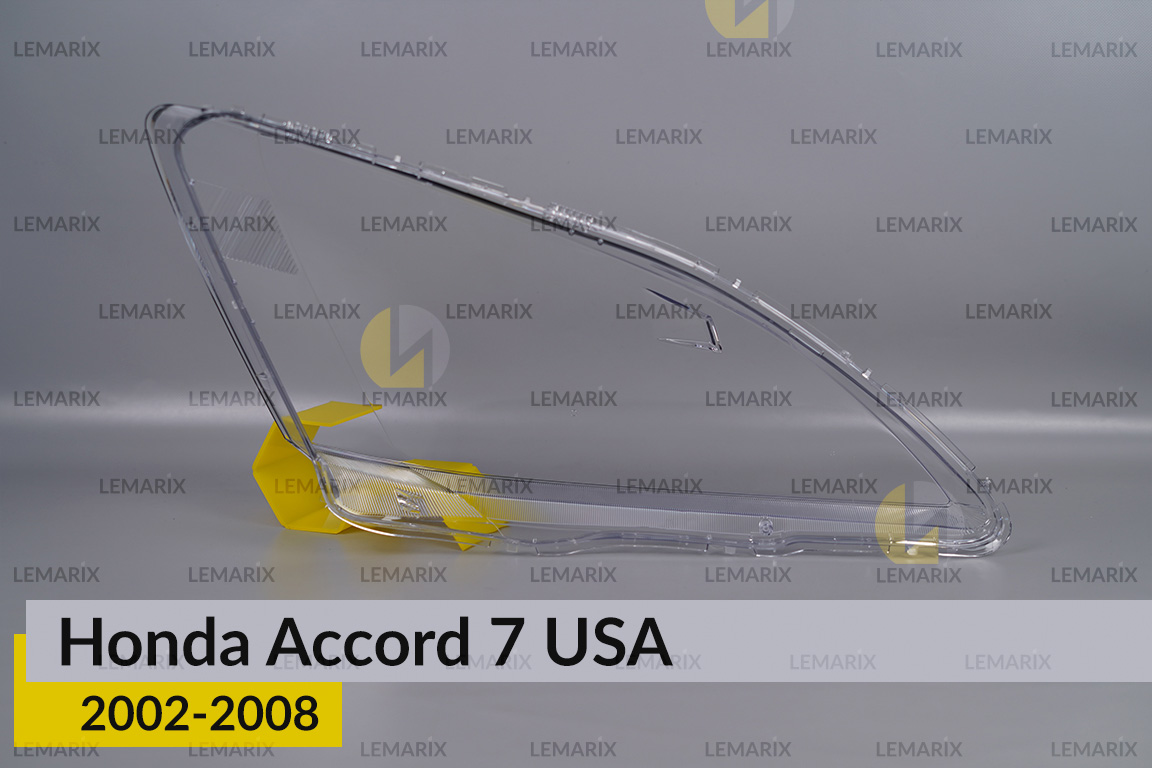 Скло фари Honda Accord 7 USA (2002-2008) ліве