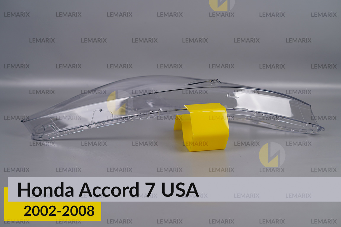 Скло фари Honda Accord 7 USA (2002-2008) ліве