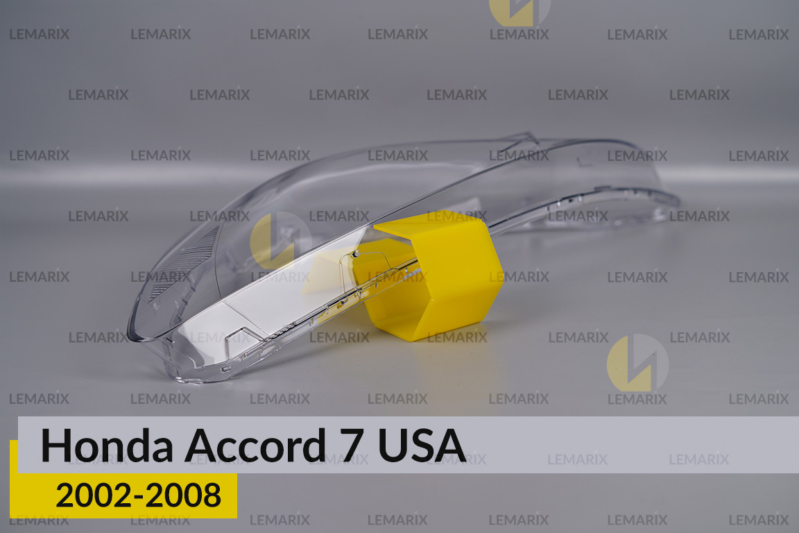 Скло фари Honda Accord 7 USA (2002-2008) ліве