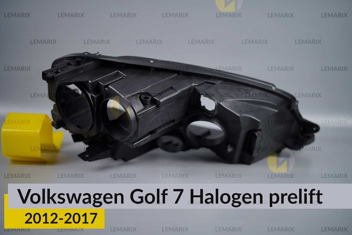 Корпус фари VW Volkswagen Golf 7 Halogen (2012-2017) дорест лівий