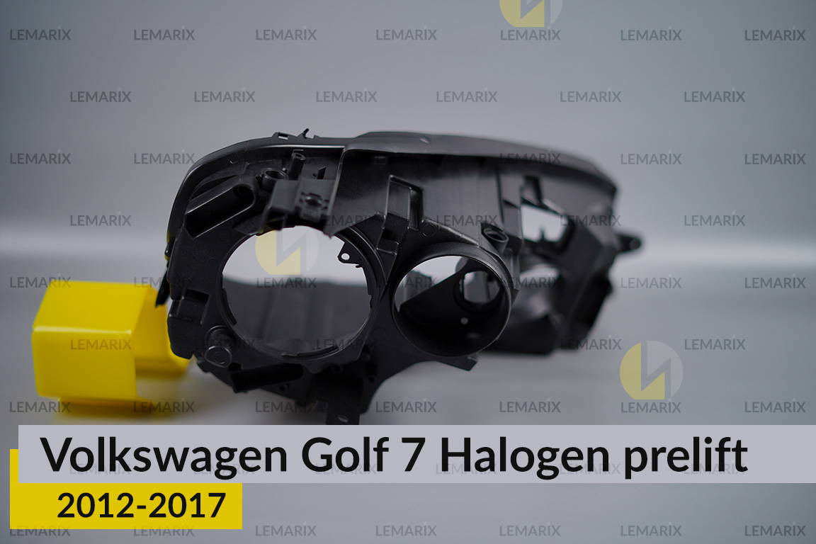 Корпус фари VW Volkswagen Golf 7 Halogen (2012-2017) дорест лівий
