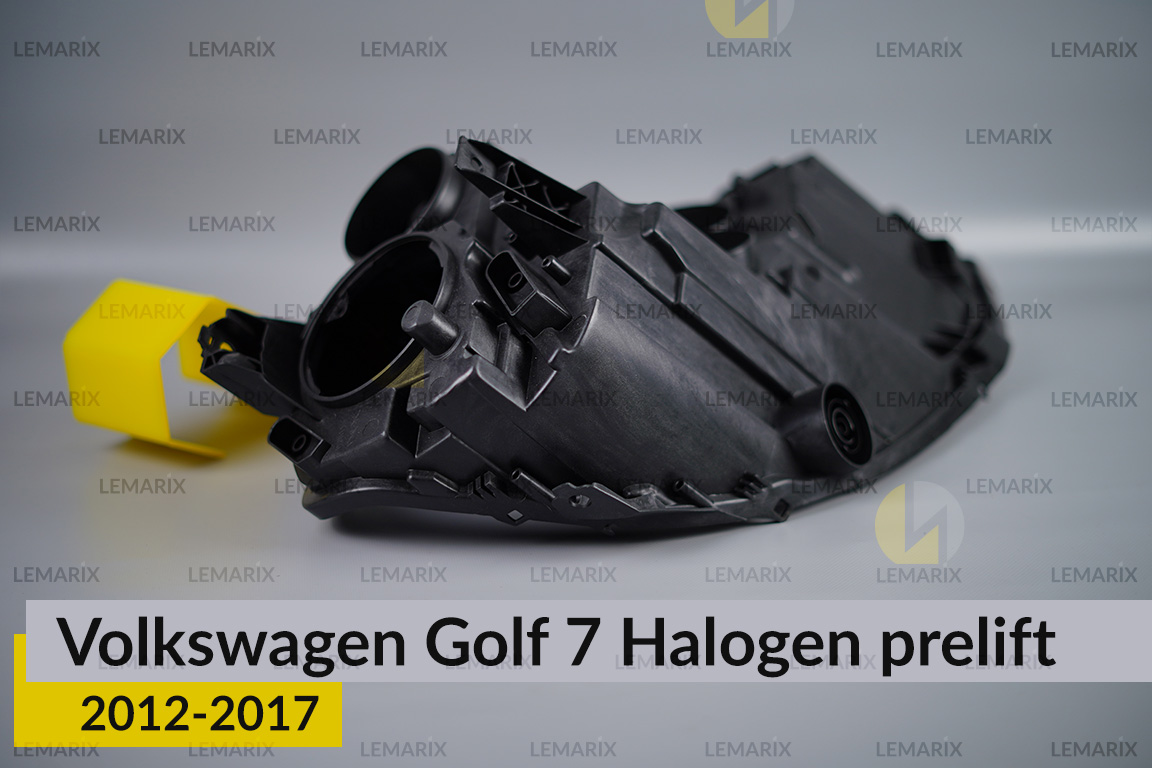 Корпус фари VW Volkswagen Golf 7 Halogen (2012-2017) дорест лівий