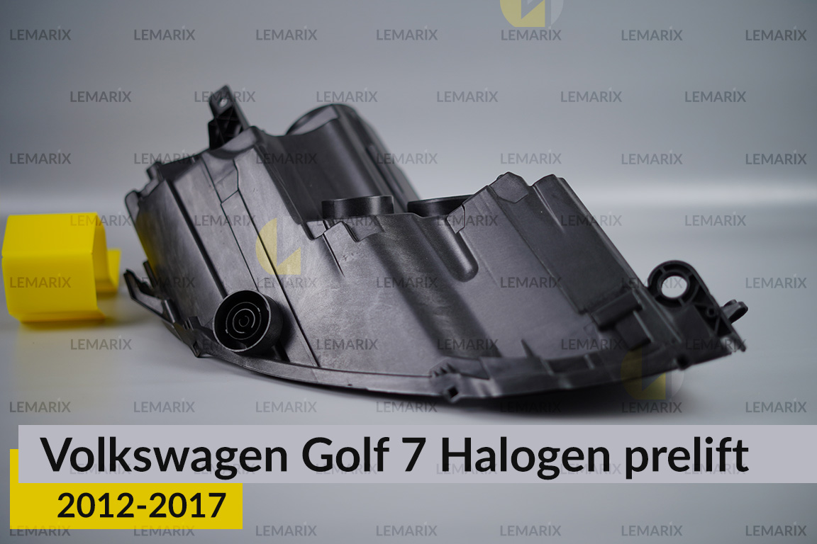 Корпус фари VW Volkswagen Golf 7 Halogen (2012-2017) дорест лівий