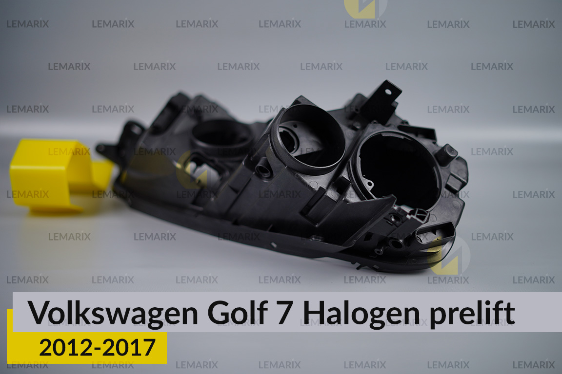 Корпус фари VW Volkswagen Golf 7 Halogen (2012-2017) дорест лівий