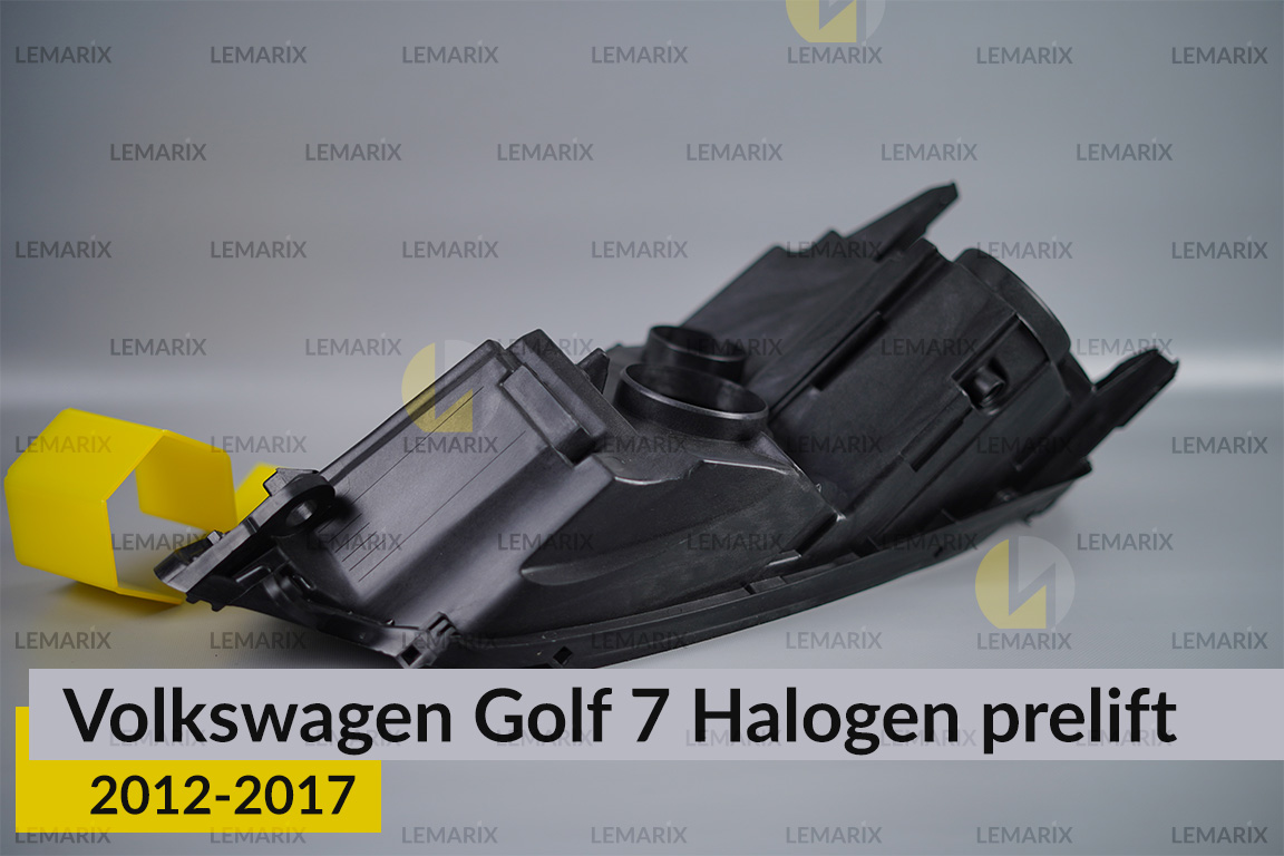 Корпус фари VW Volkswagen Golf 7 Halogen (2012-2017) дорест лівий