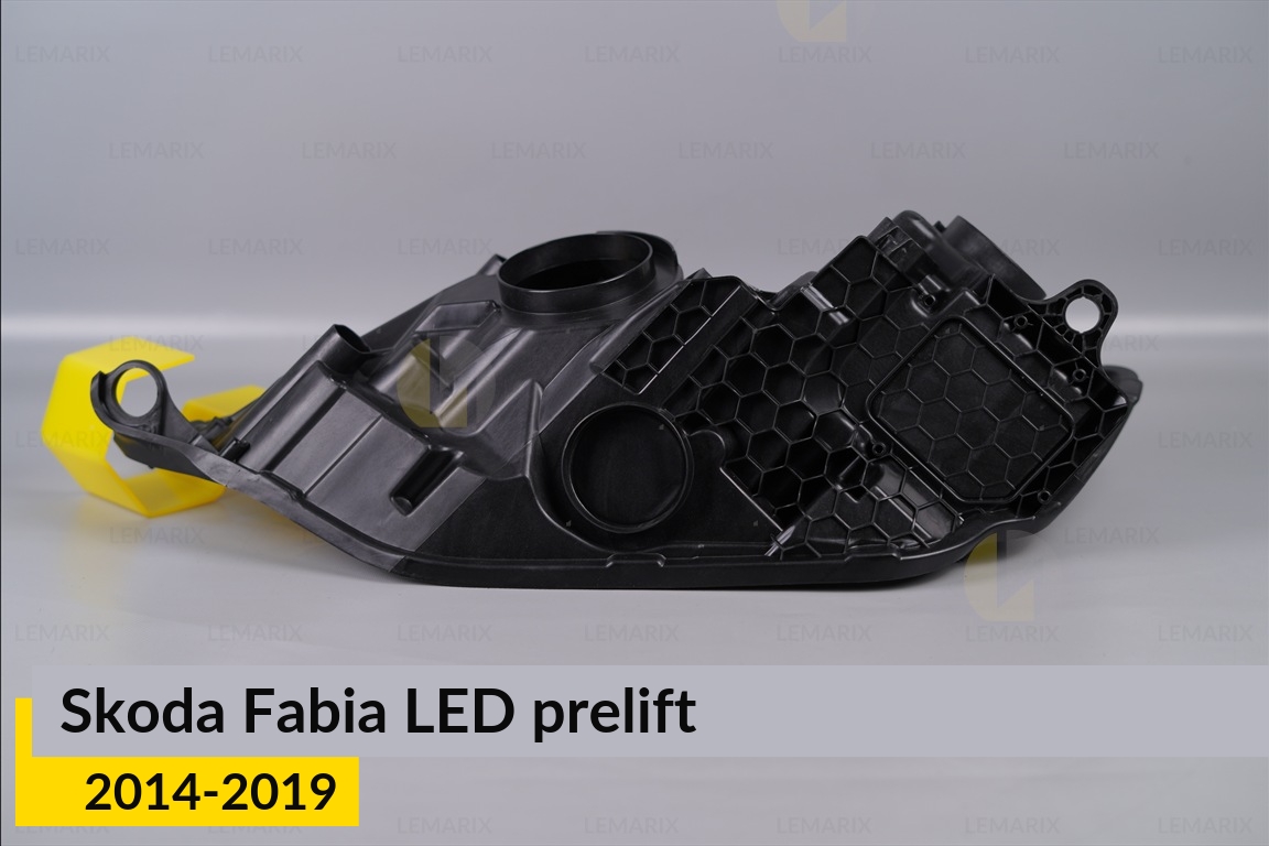 Корпус фари Skoda Fabia LED (2014-2019) дорест правий