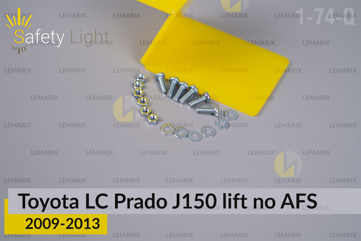Перехідна рамка для Toyota Land Cruiser Prado J150 no AFS (2009-2013) дорест