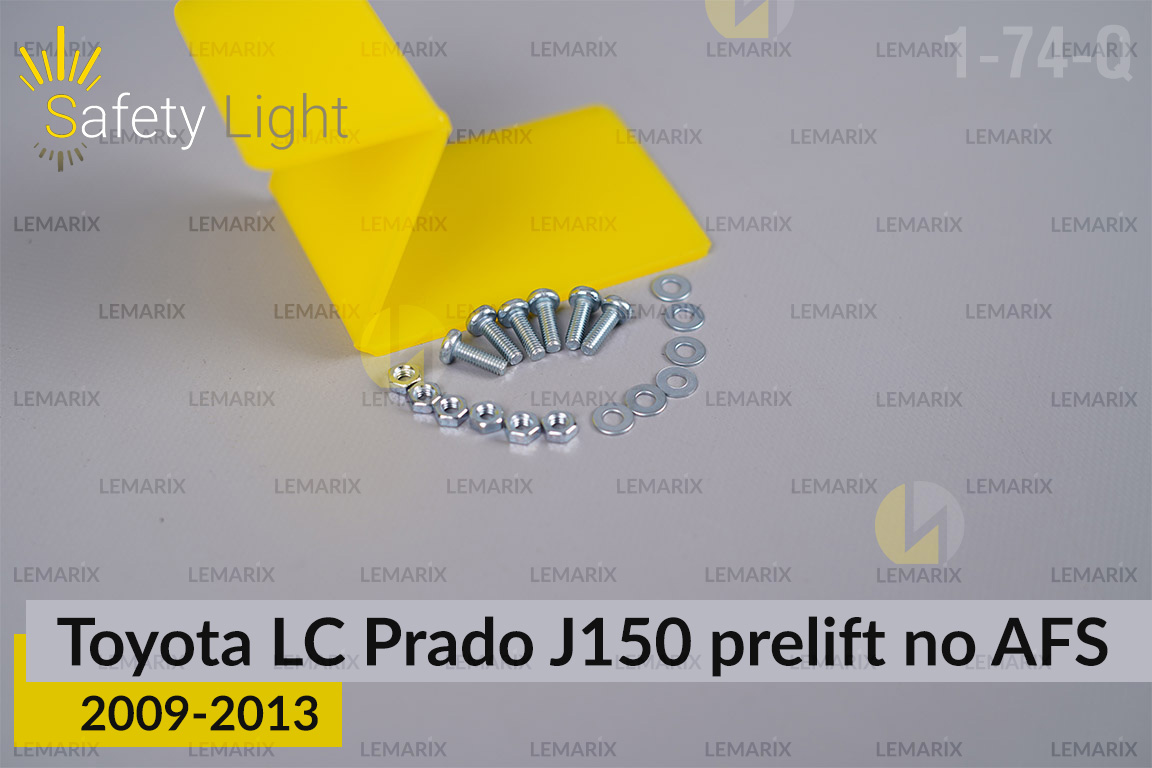 Перехідна рамка для Toyota Land Cruiser Prado J150 no AFS (2009-2013) дорест