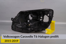 Корпус фары VW Volkswagen Transporter T6 Halogen (2015-2019) дорест левый