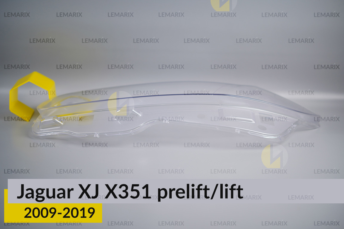 Стекло фары Jaguar XJ X351 (2009-2019) дорест/рест левое