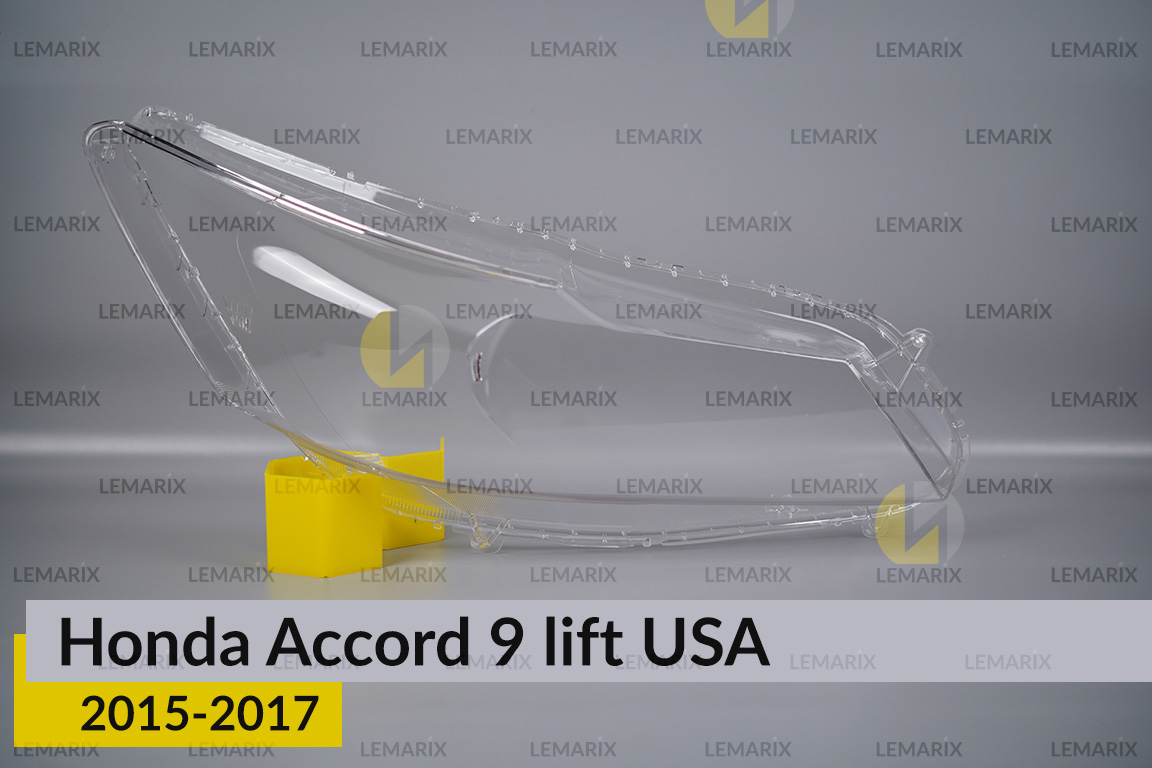 Скло фари Honda Accord 9 USA (2015-2017) рест праве