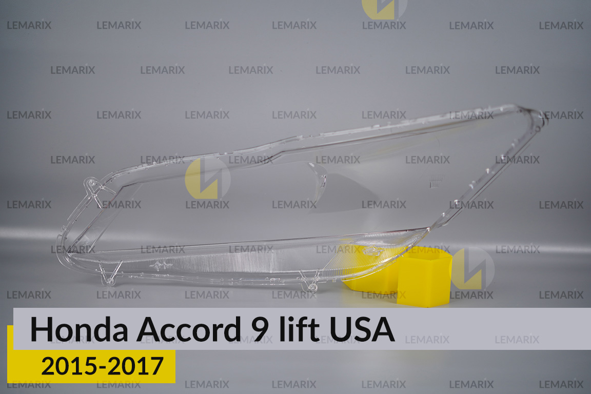 Скло фари Honda Accord 9 USA (2015-2017) рест праве