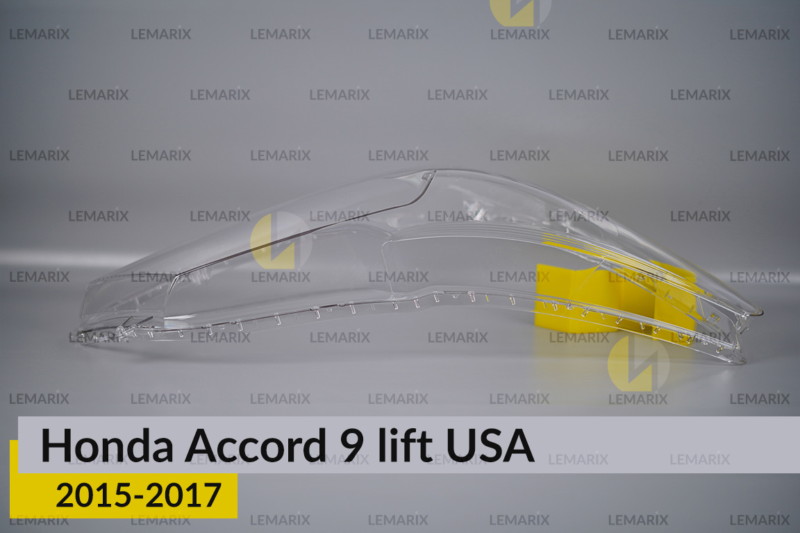 Скло фари Honda Accord 9 USA (2015-2017) рест праве