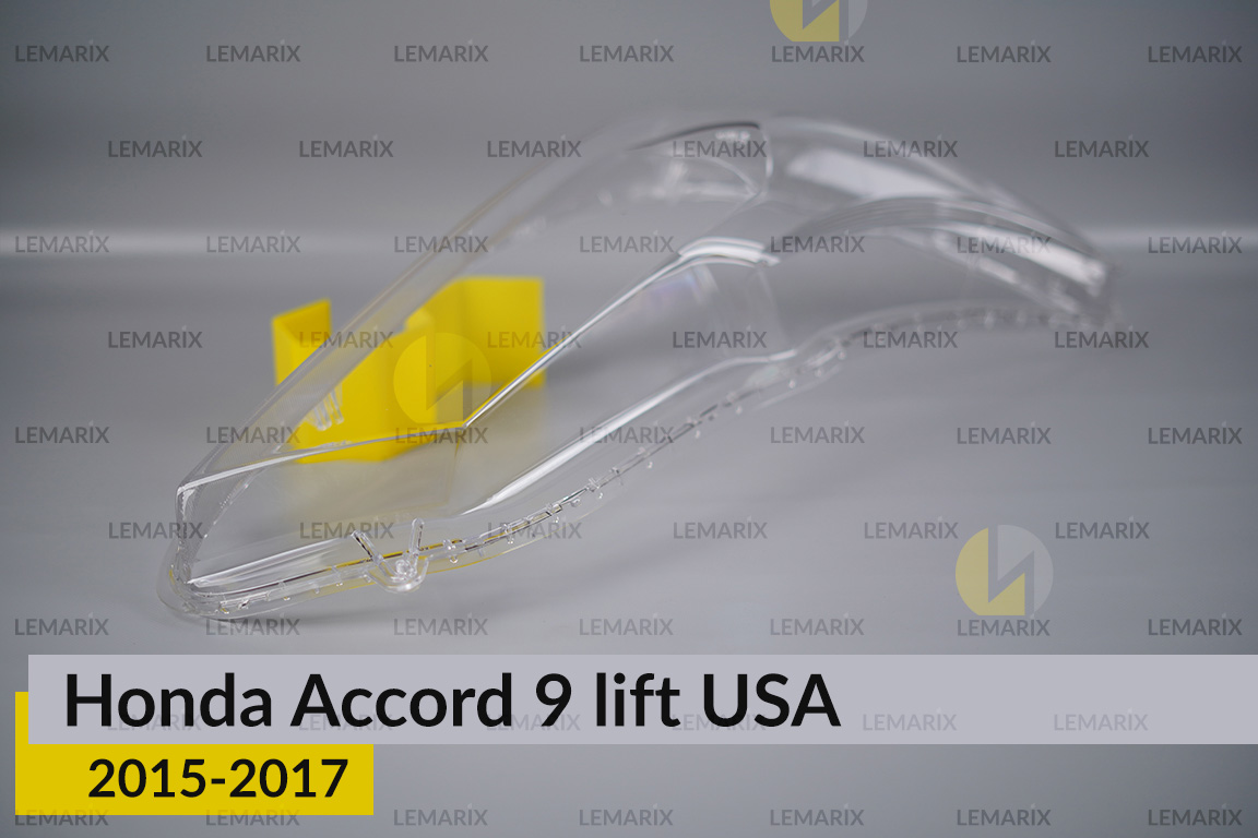 Скло фари Honda Accord 9 USA (2015-2017) рест праве