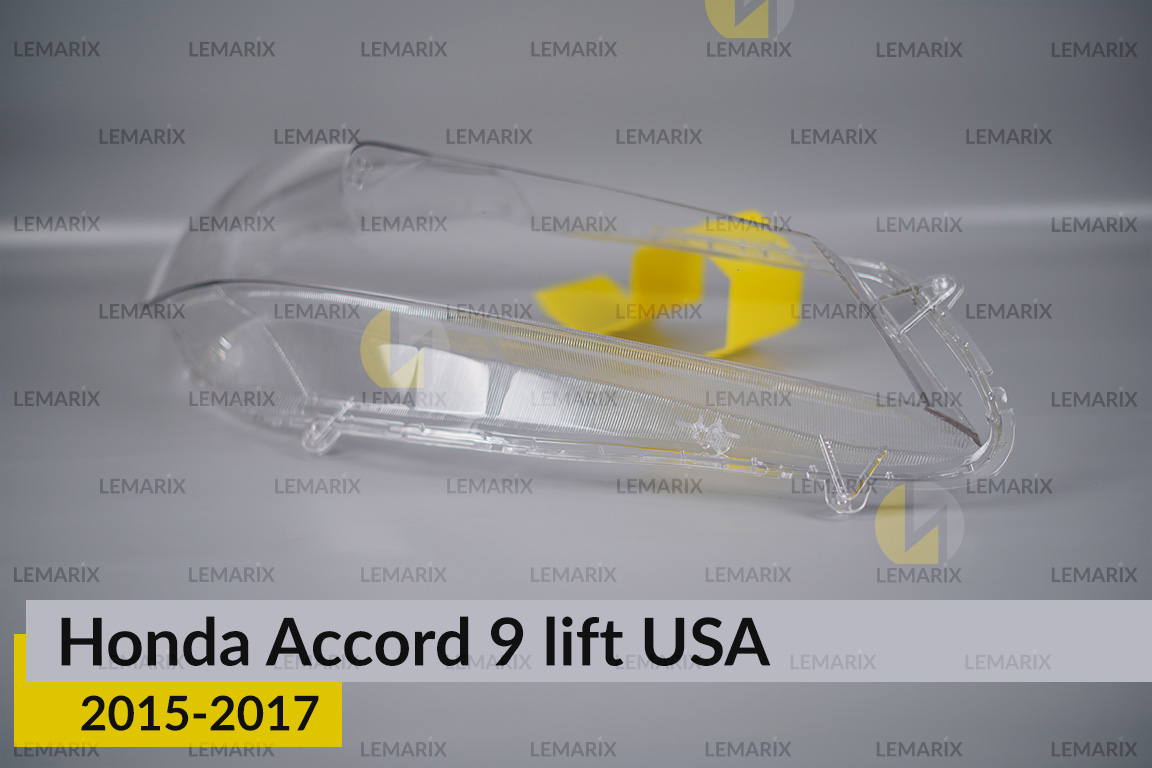 Скло фари Honda Accord 9 USA (2015-2017) рест праве