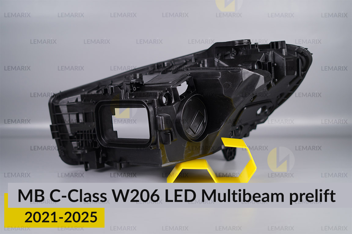 Корпус фари Mercedes-Benz C-Class W206 LED Multibeam (2021-2026) дорест правий
