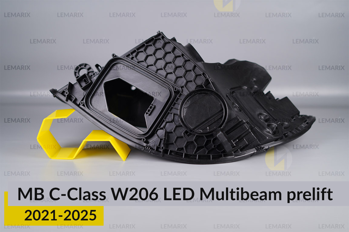Корпус фари Mercedes-Benz C-Class W206 LED Multibeam (2021-2026) дорест правий