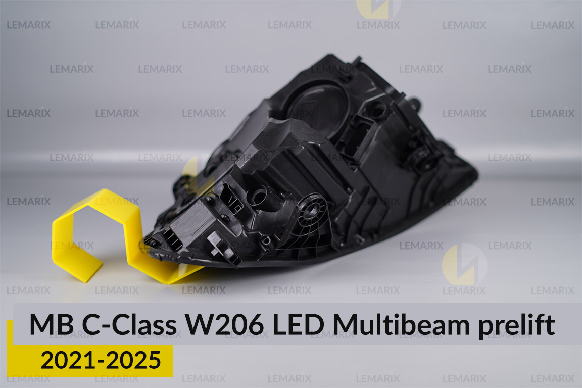 Корпус фари Mercedes-Benz C-Class W206 LED Multibeam (2021-2026) дорест правий