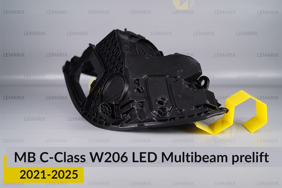 Корпус фари Mercedes-Benz C-Class W206 LED Multibeam (2021-2026) дорест правий