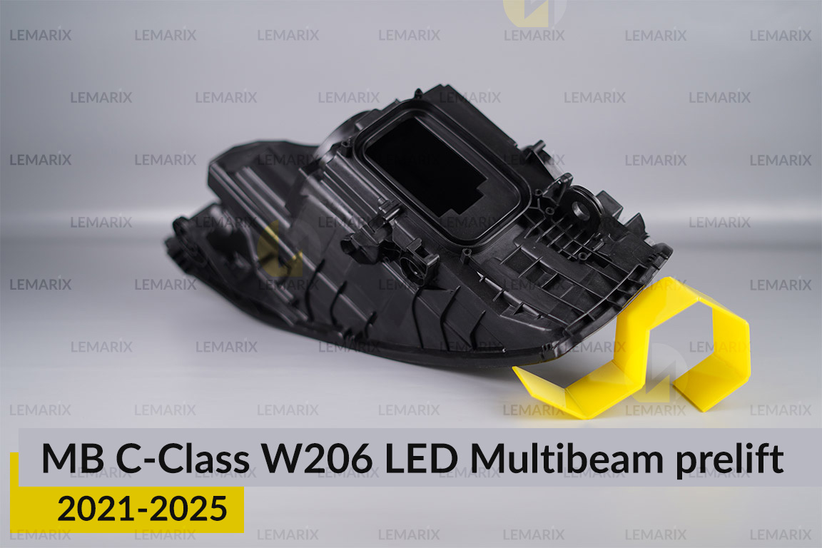 Корпус фари Mercedes-Benz C-Class W206 LED Multibeam (2021-2026) дорест правий