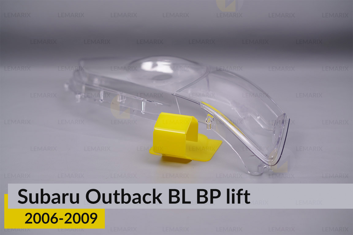 Скло фари Subaru Outback BL BP (2006-2009) рест праве