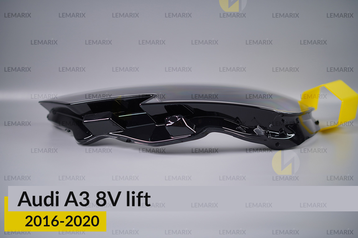 Скло фари Audi A3 8V (2016-2020) рест ліве