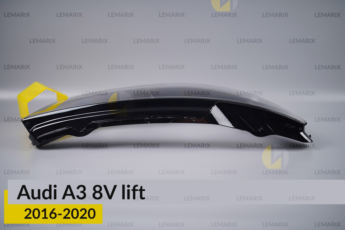 Скло фари Audi A3 8V (2016-2020) рест ліве