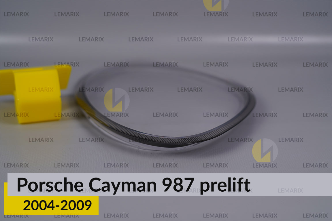 Скло фари Porsche Cayman 987 (2004-2009) дорест ліве