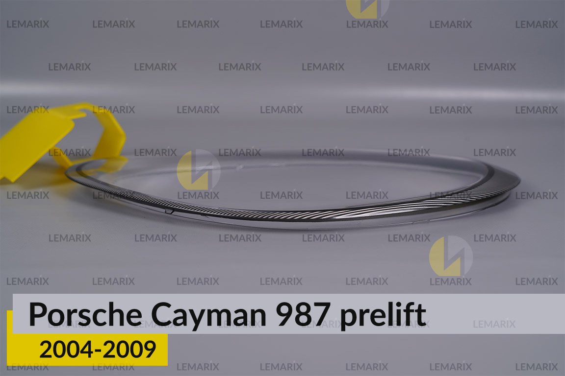 Скло фари Porsche Cayman 987 (2004-2009) дорест ліве