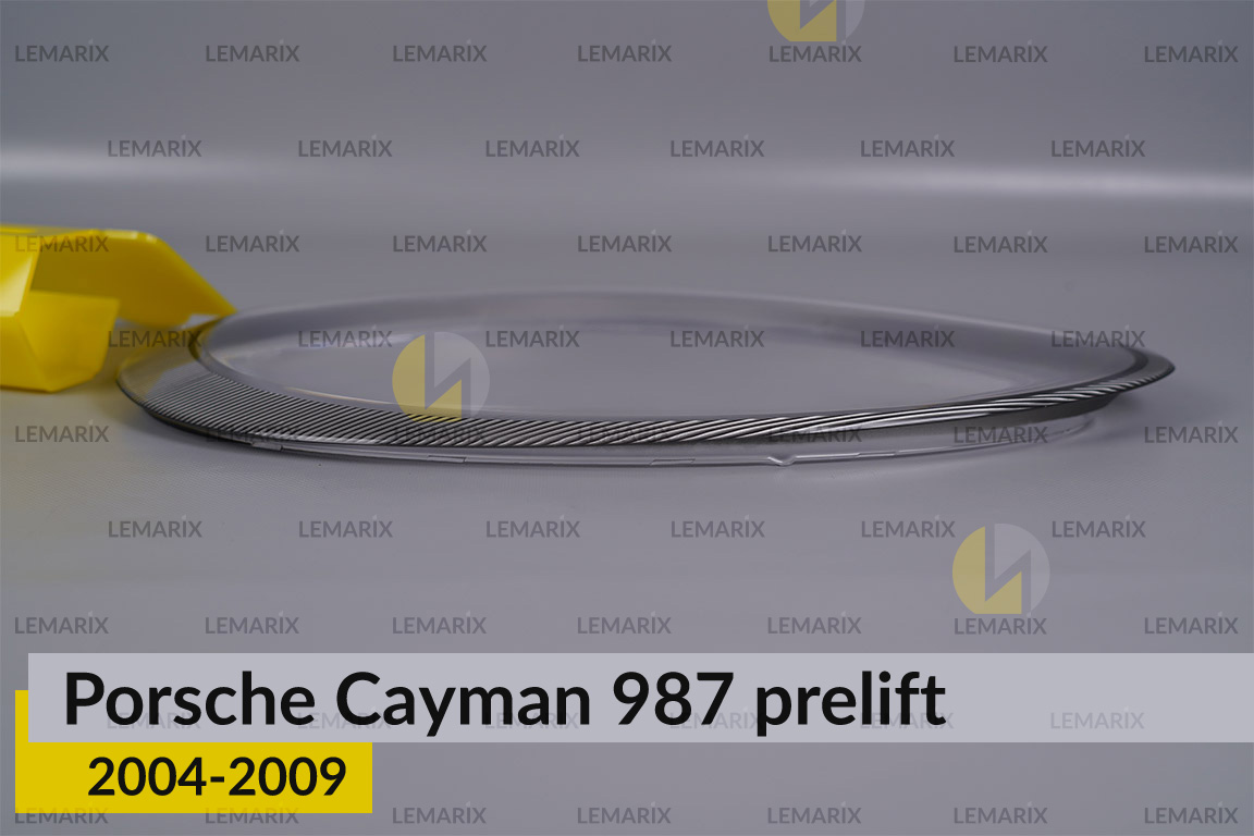 Скло фари Porsche Cayman 987 (2004-2009) дорест ліве