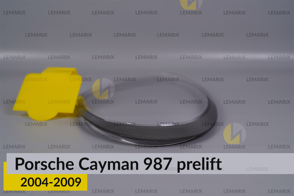 Скло фари Porsche Cayman 987 (2004-2009) дорест ліве