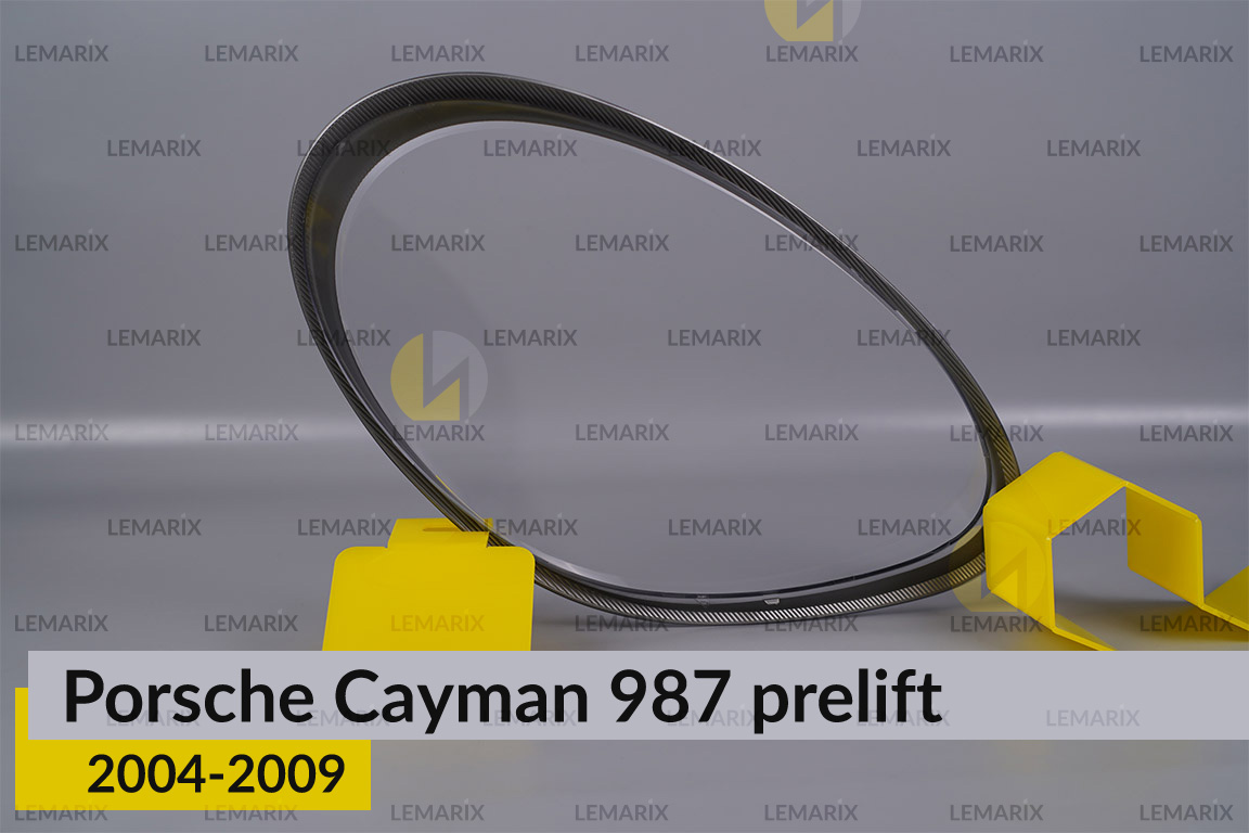 Скло фари Porsche Cayman 987 (2004-2009) дорест ліве
