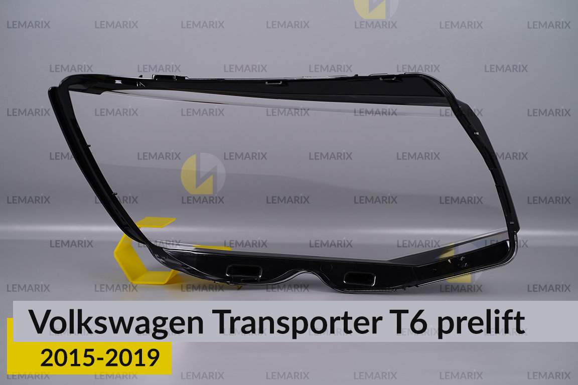 Скло фари VW Volkswagen Transporter T6 (2015-2019) дорест ліве