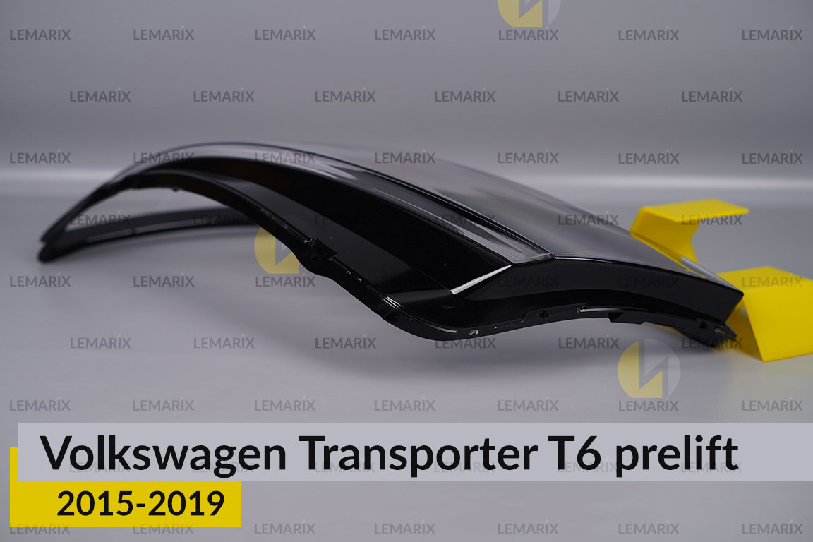 Скло фари VW Volkswagen Transporter T6 (2015-2019) дорест ліве