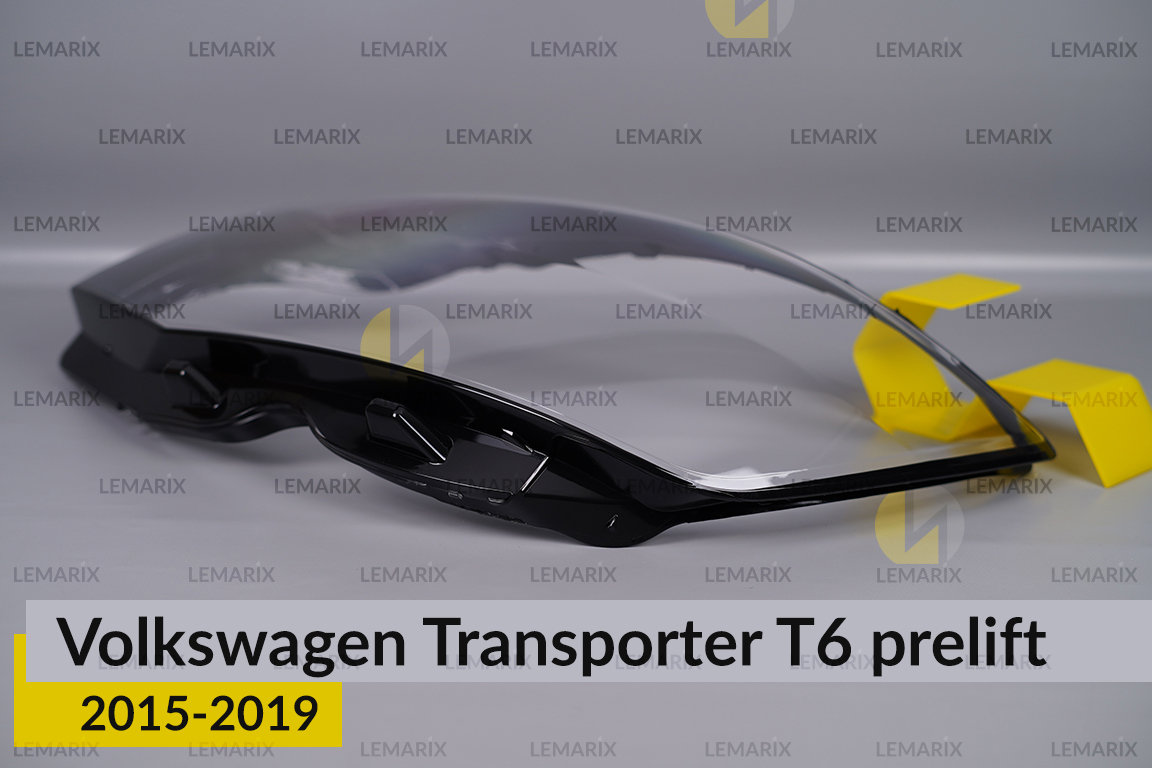 Скло фари VW Volkswagen Transporter T6 (2015-2019) дорест ліве