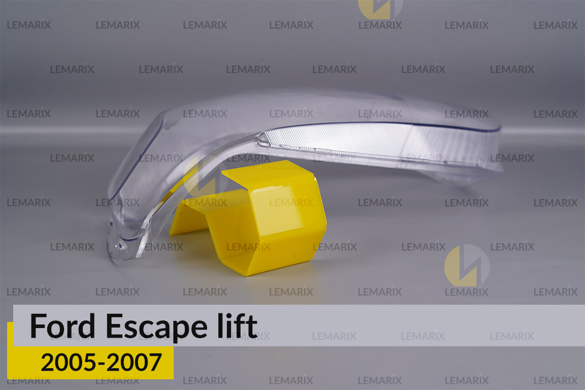 Скло фари Ford Escape (2005-2007) рест ліве