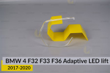 Кольцо световод фары BMW 4 F32 F33 F36 Adaptive LED (2017-2020) рест большое внешнее правое