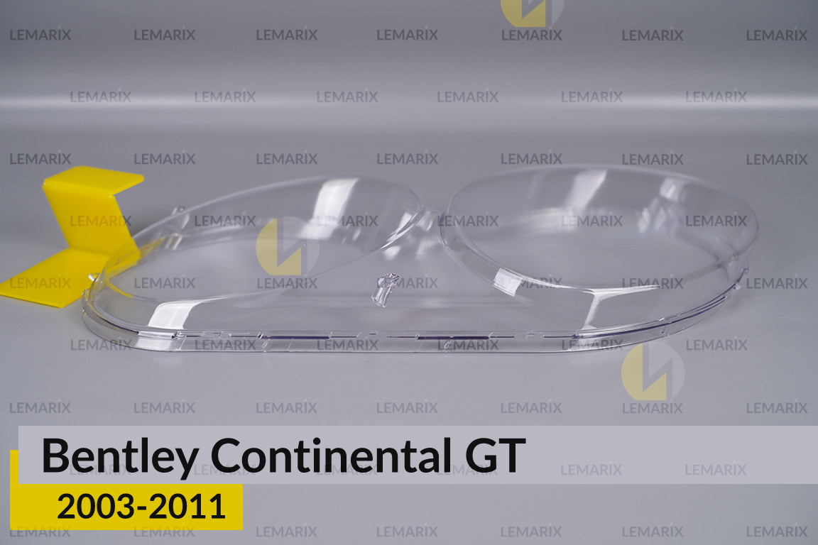 Скло фари Bentley Continental GT (2003-2011) ліве